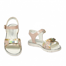 Children sandals 539-1 nude combined
