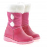 Small children knee boots 24c pink combined