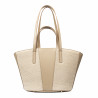 Women beach bag 044g nude+rafie