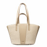 Women beach bag 044g nude+rafie
