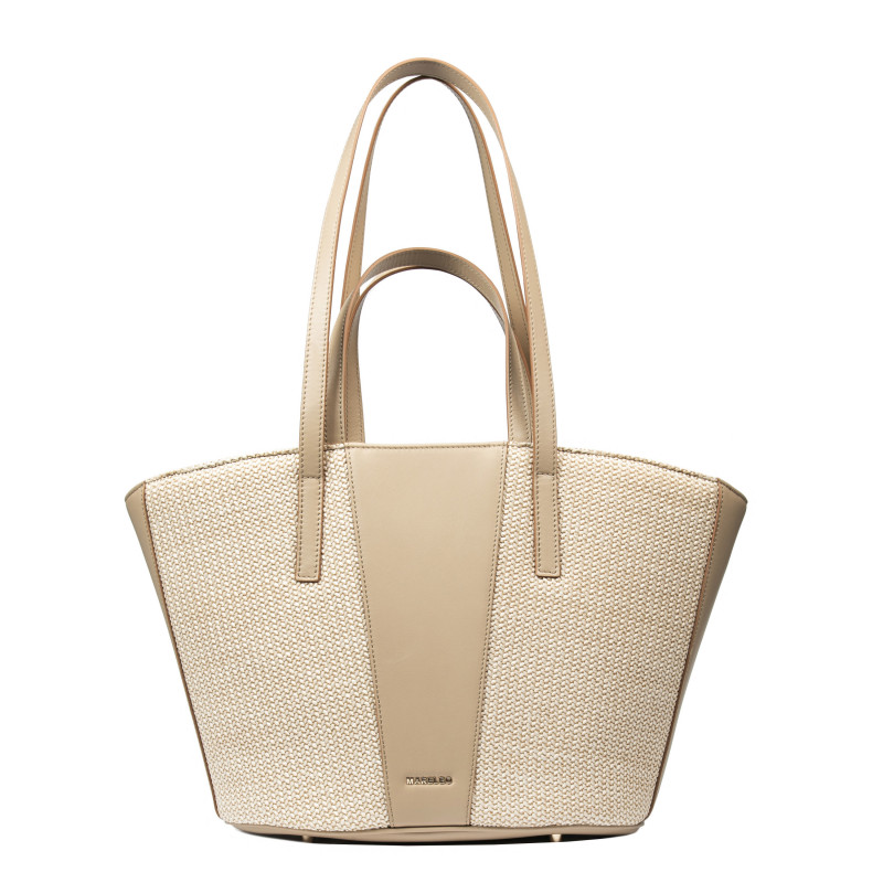 Women beach bag 044g nude+rafie