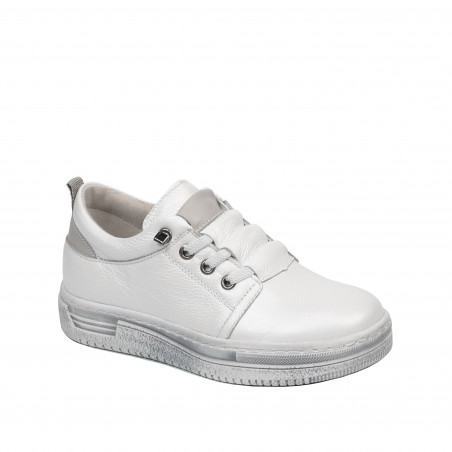 Children shoes 2028 white pearl combined