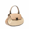 Women hand bag 042g  01biz nude+rafie