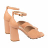 Women sandals 1346 nude piersica