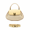 Women hand bag 042g butter yellow+rafie