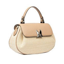 Women hand bag 043g 01 biz nude+rafie