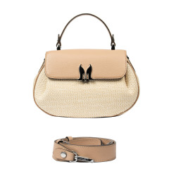 Women hand bag 043g 01 biz nude+rafie