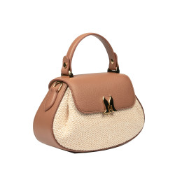 Women hand bag 042g biz camel+rafie