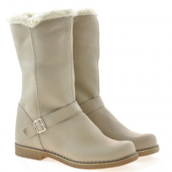 Women knee boots 3247 biz beige