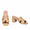 Women sandals 1348 cappuccino