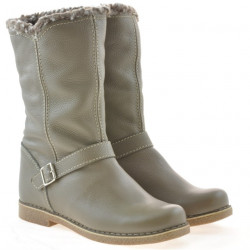 Women knee boots 3247 biz kaki