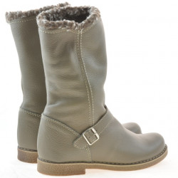 Women knee boots 3247 biz kaki