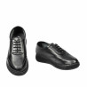 Women loafers, moccasins 6090m black