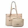 Women beach bag 045g nude+rafie