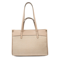 Women beach bag 045g nude+rafie