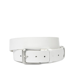 Men belt 15-1b white
