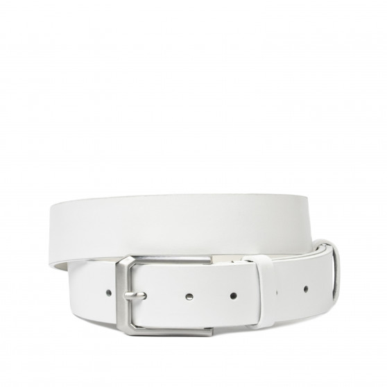 Men belt 15-1b white