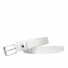 Men belt 15-1b white