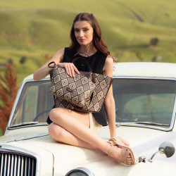 Women sandals 5118 camel lifestyle