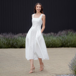 Women sandals 1345 beige velour lifestyle