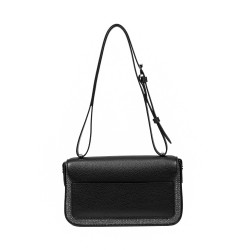 Women shoulder bag 046g 01 black+rafie black