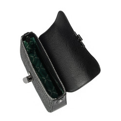 Women shoulder bag 046g 01 black+rafie black