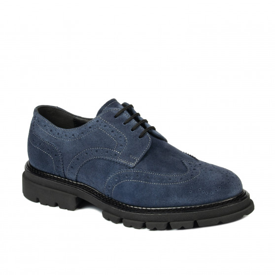 Men casual shoes 989 azuro velour