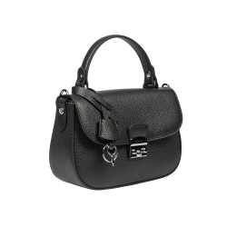 Women hand bag 022g 01 biz black