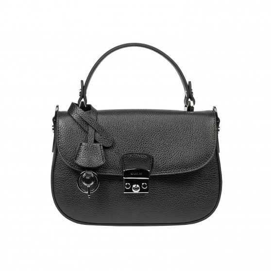 Women hand bag 022g 01 biz black