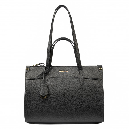 Women shoulder bag 047g biz black