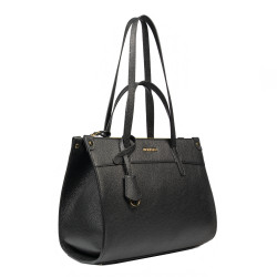 Women shoulder bag 047g biz black