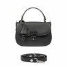 Women hand bag 022g 01 biz black
