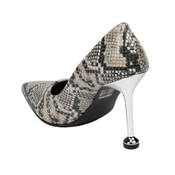 Women stylish, elegant shoes 1357 snake