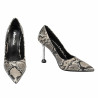 Women stylish, elegant shoes 1357 snake