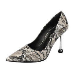 Women stylish, elegant shoes 1357 snake