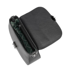 Women hand bag 022g 01 biz black