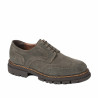 Men casual shoes 989 gray velour