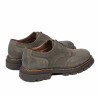 Men casual shoes 989 gray velour