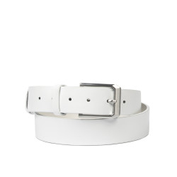 Men belt 15b white