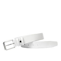 Men belt 15b white