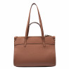 Women shoulder bag 047g caramel brown