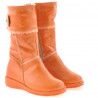 Small children knee boots 25c orange