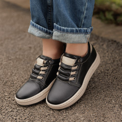 Children shoes 2028 black combined lifestyle