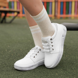 Children shoes 2028 white pearl combined lifestyle