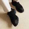 Men casual shoes 989 black velour lifestyle
