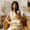 Women shoulder bag 046g butter yellow+rafie lifestyle