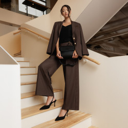 Women shoulder bag 040g 01 biz black