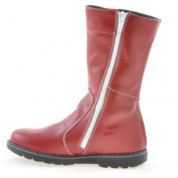 Children knee boots 3212 red