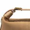 Women hand bag 037g suede nude