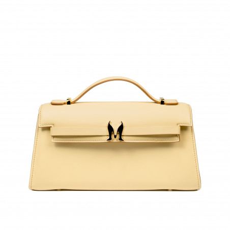 Women shoulder bag 041g butter yellow